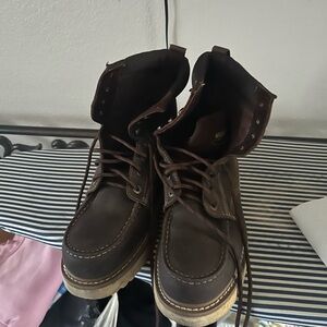 Men's Brown Leather Boots